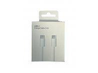 Cablu iPhone USB type C - type C White Blister AAA+