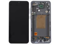 Display Samsung A55 Black A556 SERVICE PACK (cu rama)