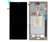 Display Samsung S24 Ultra Yellow S928 SERVICE PACK (cu rama)