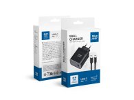Incarcator Priza BlueStar 45W USB type C + cablu USB type C - type C