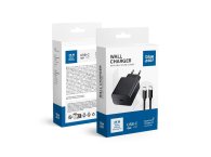 Incarcator Priza BlueStar 25W USB type C + cablu USB type C - type C