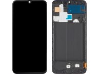Display Samsung A70 Black A705 OLED COMPATIBIL (cu rama)