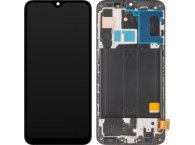 Display Samsung A40 Black A405 COMPATIBIL (cu rama)