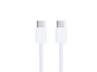 Cablu iPhone 1M 60W USB type C - type C Textil White + Cheita SIM