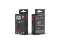 Incarcator Auto  MaxLife 20W iesire dubla USB A / USB type C + cablu USB type C / USB type C