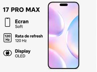 Display iPhone 17 Pro Max 120 Hz Black OLED (Soft Slim)  
