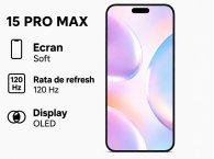 Display iPhone 15 Pro Max 120 Hz Black OLED (Soft Slim)