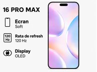 Display iPhone 16 Pro Max 120 Hz Black OLED (Soft Slim)