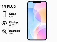 Display iPhone 14 Plus Black (Soft Slim) FARA EROARE