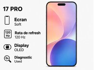 Display iPhone 17 Pro 120 Hz Black OLED (Soft Slim) FARA EROARE