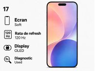 Display iPhone 17 120 Hz Black OLED (Soft Slim) FARA EROARE