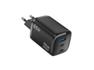 Incarcator Priza GaN BlueStar 65W - 2 x USB type C + 1 x USB A
